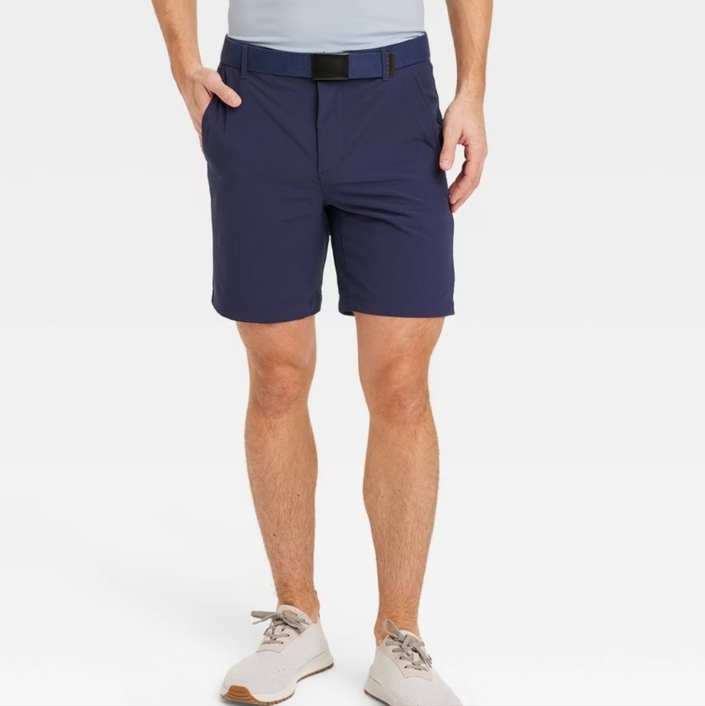 Men's Golf Shorts 8" - All In Motion Navy 36